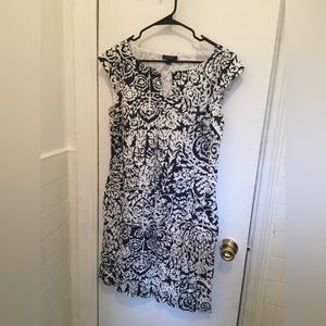 Land’s End Blue & White Dress